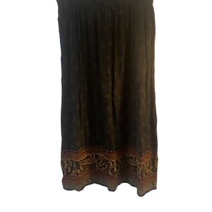 Pre Owned Women’s Sag Harbor Dress Skirt Sz Med Festive Classic Comfort BoHo